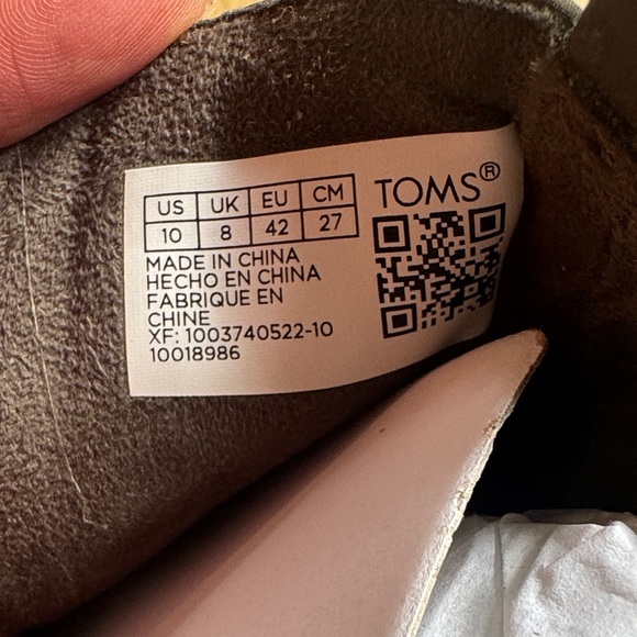 TOMS Size 10 Women's Tarmac Olive water resistant Wedge Ankle Boots - Picture 12 of 14